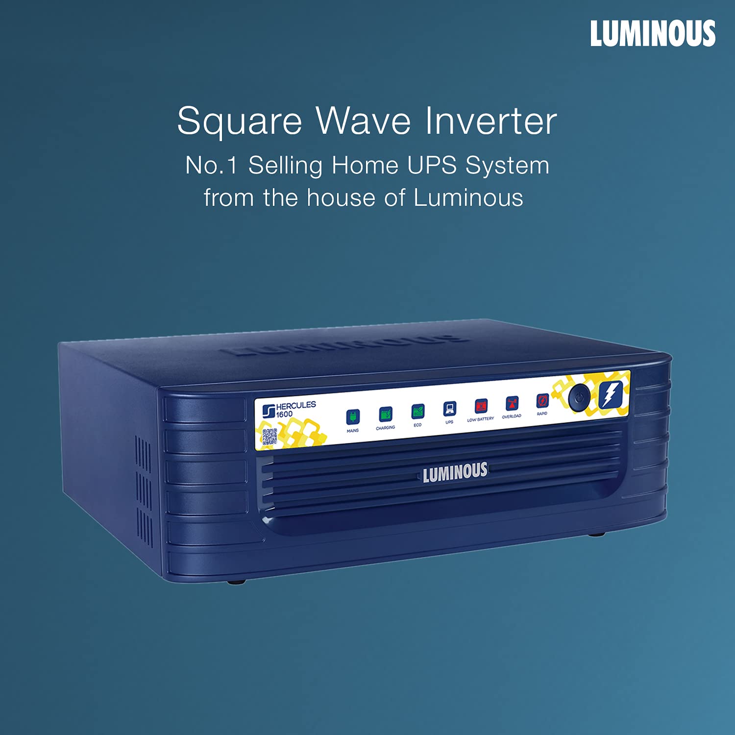 LUMINOUS HERCULES 1600 - 1400VA/12V SQUAREWAVE INVERTER