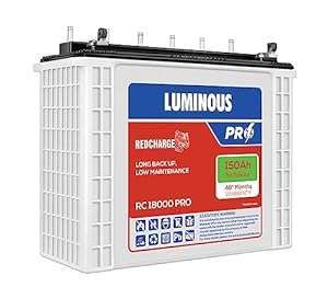 LUMINOUS BATTERY 150 AH - RC18000 PRO