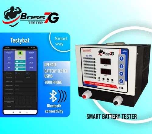 KANAAD® Boss Tester 7G with Bluetooth Printer | Battery Backup Test | HRD Load Test