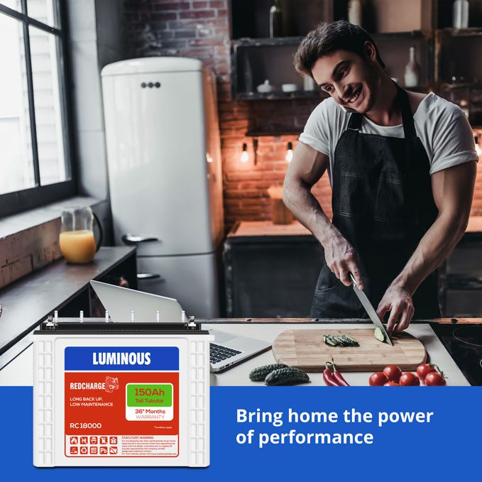 LUMINOUS BATTERY 150 AH - RC18000