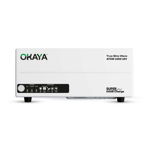 OKAYA HUPS - ATSW 1400 12V TRUE SINEWAVE INVERTER